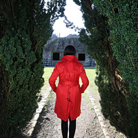 Buy canvas prints of The Red Coat by Alister Firth Photography