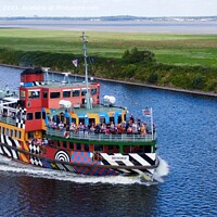 Buy canvas prints of Mersey Ferry by Ian Fairbrother