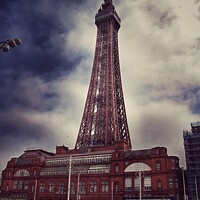 Buy canvas prints of Blackpool Tower by Ian Fairbrother