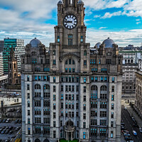Buy canvas prints of liver buildings  by Ian Fairbrother