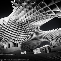 Buy canvas prints of Seville. Metropol Parasol modern architecture by Delphimages Art