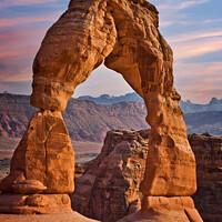 Buy canvas prints of Arches National Park, Delicate arch by Delphimages Art