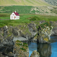 Buy canvas prints of Iceland. Snaefellsnes peninsula landscape by Delphimages Art