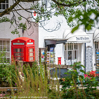 Buy canvas prints of Dartmoor. Post office of Postbridge, Devon, UK by Delphimages Art