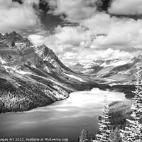 Buy canvas prints of Canada. Peyto lake, Banff National Park by Delphimages Art