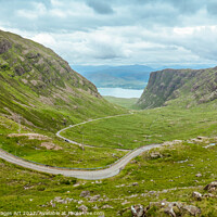 Buy canvas prints of Bealach na Ba scenic road, Highlands, Scotland by Delphimages Art