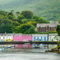 Buy canvas prints of Portree, Isle of Skye, Scotland, UK by Delphimages Art