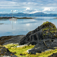 Buy canvas prints of Sound of Luing, Slate islands, Argyll, Scotland by Delphimages Art