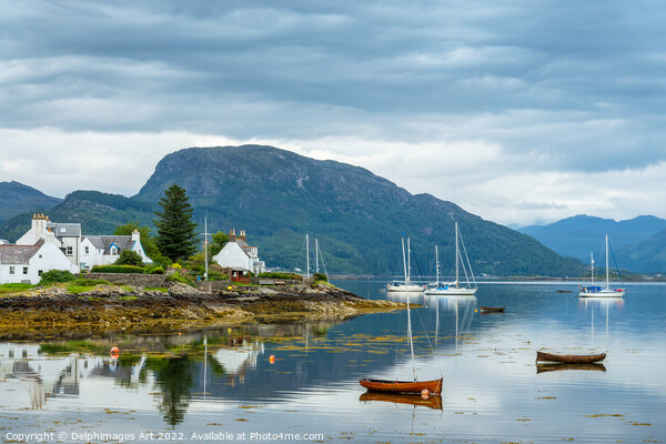 Plockton in the Highlands, Scotland Picture Board by Delphimages Art