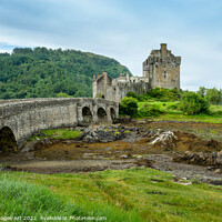 Buy canvas prints of Eilean Donan castle, Scotland by Delphimages Art
