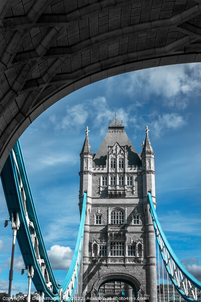 Tower Bridge in London, front view Picture Board by Delphimages Art