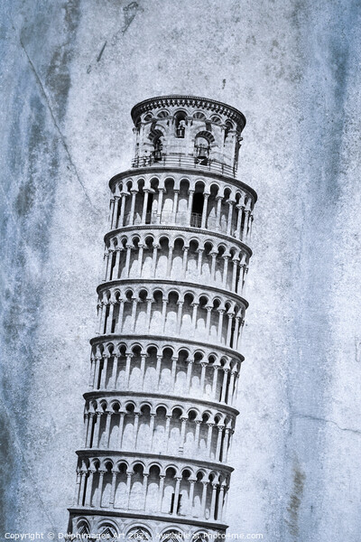 Pisa tower, Tuscany, Italy Picture Board by Delphimages Art