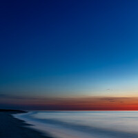 Buy canvas prints of Blue hour on Juist by Dirk Rüter