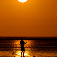 Buy canvas prints of Stand up Paddling by Dirk Rüter