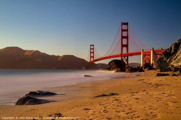 Golden Gate Bridge Picture Board by Dirk Rüter