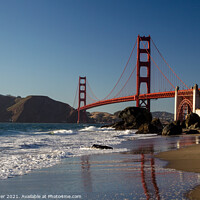 Buy canvas prints of Golden Gate Bridge by Dirk Rüter