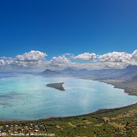 Buy canvas prints of View from Le Morne Brabant by Dirk Rüter