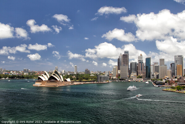 Sydney Panorama Picture Board by Dirk Rüter