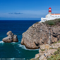 Buy canvas prints of Lighthouse at Cape St. Vincent by Dirk Rüter