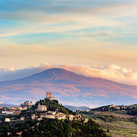 Buy canvas prints of Castiglione d'Orcia by Dirk Rüter