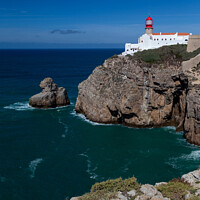 Buy canvas prints of Lighthouse at Cape St. Vincent by Dirk Rüter