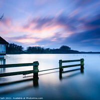 Buy canvas prints of Still Moving- Long exposure at sunset on Ranworth Broad by Martin Tosh