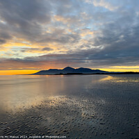 Buy canvas prints of Glow of the Mourne Mountains  by Chris Mc Manus