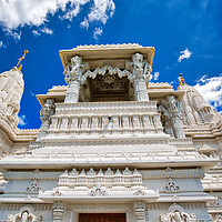 Buy canvas prints of BAPS Shri Swaminarayan Mandir Hindu Temple in Toronto by Elijah Lovkoff