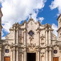 Buy canvas prints of Central Havana Virgin Mary Cathedral  by Elijah Lovkoff