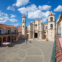 Buy canvas prints of Central Havana Virgin Mary Cathedral by Elijah Lovkoff