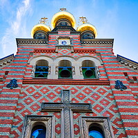 Buy canvas prints of Russian Orthodox Alexander Nevskij (Nevsky) church located in hi by Elijah Lovkoff