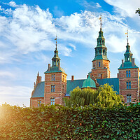 Buy canvas prints of Famous Rosenborg castle, one of the most visited castles in Copenhagen by Elijah Lovkoff