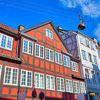 Buy canvas prints of Copenhagen, scenic historic old city streets by Elijah Lovkoff