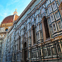 Buy canvas prints of Landmark Duomo Cathedral in Florence by Elijah Lovkoff
