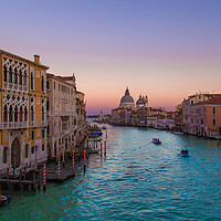 Buy canvas prints of Venice, Santa Maria della Salute Cathedral  by Elijah Lovkoff