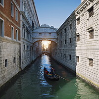 Buy canvas prints of Venice, Landmark Bridge of Sighs by Elijah Lovkoff