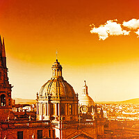 Buy canvas prints of Landmark Guadalajara Central Cathedral by Elijah Lovkoff