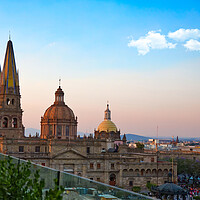 Buy canvas prints of Landmark Guadalajara Central Cathedral by Elijah Lovkoff