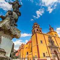 Buy canvas prints of Guanajuato, Basilica of Our Lady of Guanajuato by Elijah Lovkoff