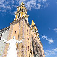 Buy canvas prints of Immaculate Conception Cathedral in Mazatlan historic city center Centro Historico by Elijah Lovkoff