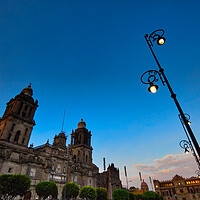 Buy canvas prints of Mexico City, Metropolitan Cathedral  by Elijah Lovkoff