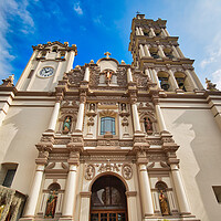 Buy canvas prints of Monterrey, Macroplaza, Metropolitan Cathedral  by Elijah Lovkoff