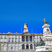 Buy canvas prints of  Commercial association of Porto  by Elijah Lovkoff
