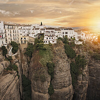 Buy canvas prints of Spain, Scenic Ronda landscapes by Elijah Lovkoff