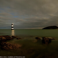 Buy canvas prints of Penmon Lighthouse, Anglesey by Nigel Wilkins