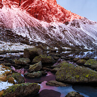 Buy canvas prints of Dow Crag Sunrise by Nigel Wilkins
