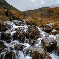 Buy canvas prints of Blea Water Beck, Lake District by Nigel Wilkins