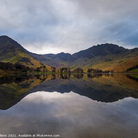 Buy canvas prints of Buttermere, Lake District by Nigel Wilkins