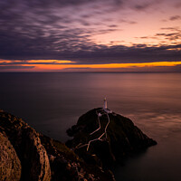 Buy canvas prints of South Stack Lighthouse, Anglesey by Nigel Wilkins