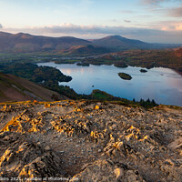 Buy canvas prints of A View From Cat Bells by Nigel Wilkins